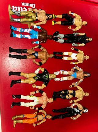 Lote Figuras Lucha Libre WWE