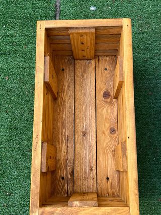 Fioriera in legno da esterno