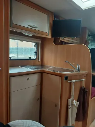 Autocaravana perfilada Fiat Ducato