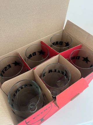 6 Copas Estrella Damm nuevas