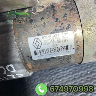 8200021396 motor arranque Renault Clio 1.5dci 65cv K9K