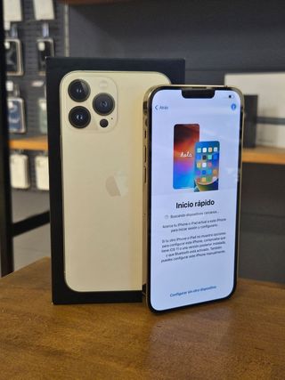 IPHONE 13 PRO MAX 128GB DORADO BATE. 100%
