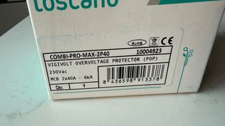 Protección Back-up Toscano Combi-Pro-Max 2P40