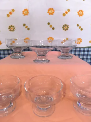 Calice da dessert o gelato in vetro