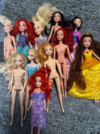 Lote Princesas Disney Muñecas