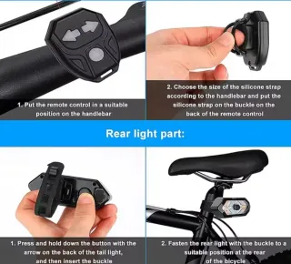 Intermitentes LED para Bicicleta/Patinete