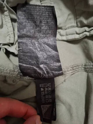 Pantalón Cargo Zara Verde Talla 40