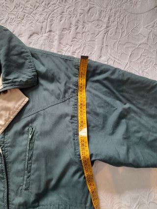 Chaquetón azul verdoso 3/4 como nuevo