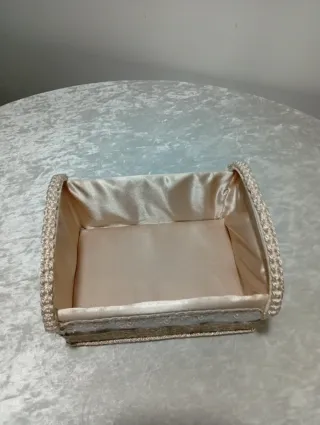 Caja Decorativa Satén Handmade