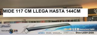 pantalla led para acuario 120 a 140 cm pecera