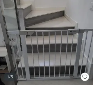 Valla de seguridad Vounot blanca (3 unidades)