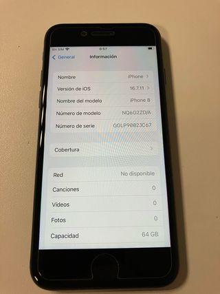 iPhone 8 64GB grigio siderale