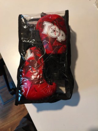 Guantes Boxeo TopTen 8 Oz Rojo