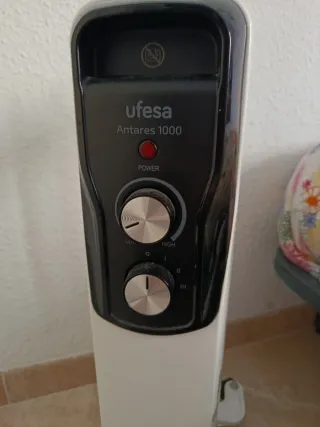 Radiador de aceite blanco