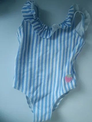 Lote bañadores bebé 6-12M niña