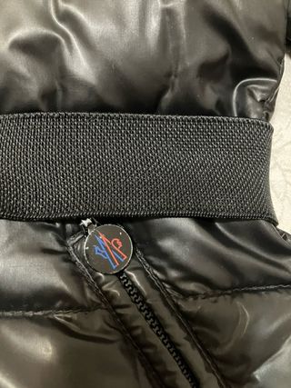 Moncler Piumino Lungo Nero Donna