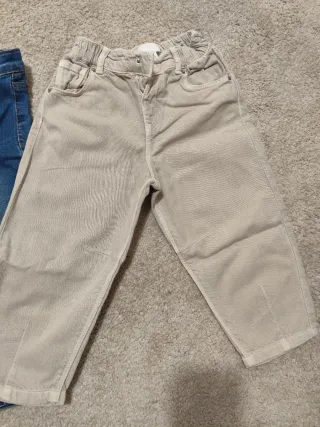 Pantalones niña Zara 92-98 cm