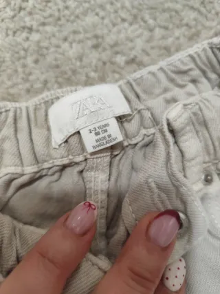 Pantalones niña Zara 92-98 cm