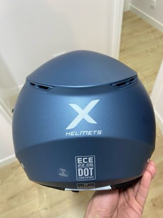 Casco Moto Shiro Azul