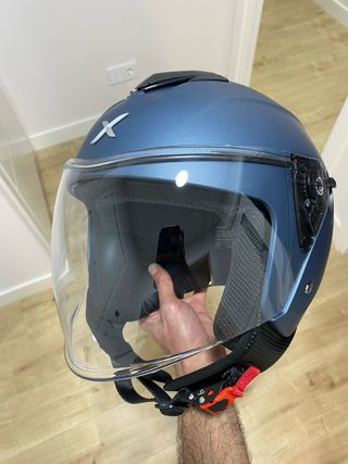 Casco Moto Shiro Azul