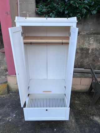 Armario Ikea blanco madera