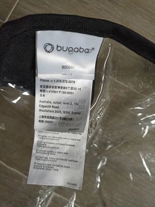 Plástico lluvia para carrito de bebé