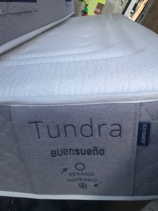 Colchón Tundra Buensueño 90x200 nuevo 2 unidades