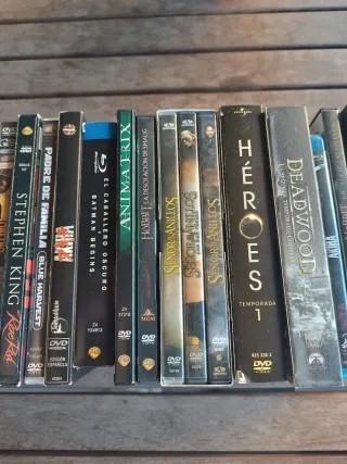 Colección Películas DVD Star Wars, Hobbit, Heroes