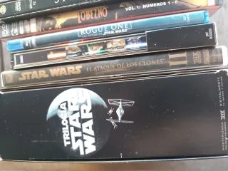 Colección Películas DVD Star Wars, Hobbit, Heroes