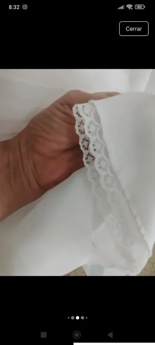 Vestido de comunión blanco