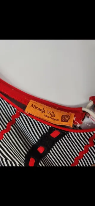 Vestido de flamenca con Volantes talla 38/40