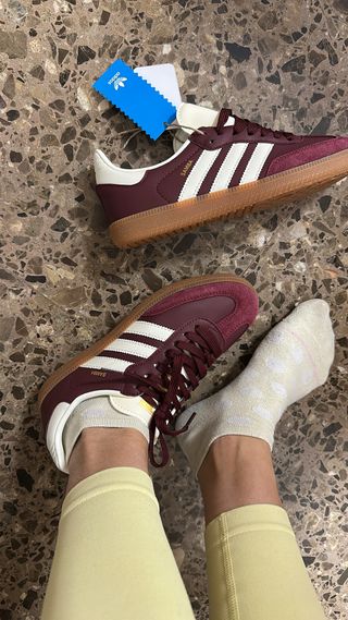 Adidas Samba Granate Talla 37 1/3