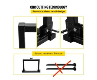 Soporte para Horquillas Acero VEVOR