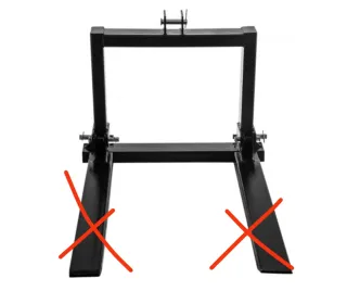 Soporte para Horquillas Acero VEVOR