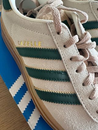 Adidas Gazelle Beige/Verde