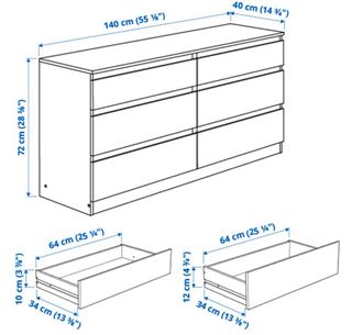 Cajonera Blanca Ikea