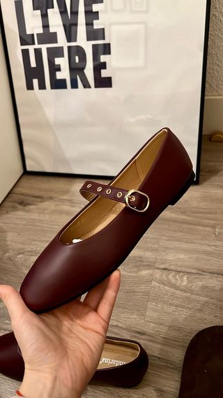 Bailarinas Mary Jane con hebilla