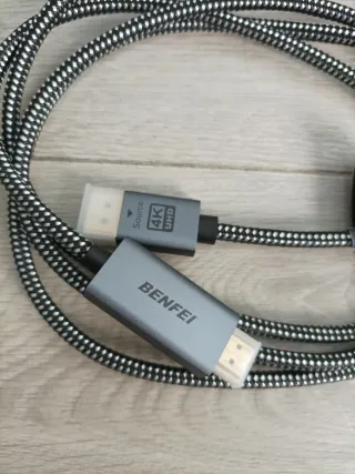 BENFEI 4K Cable DisplayPort a HDMI 1.8M Trenzado