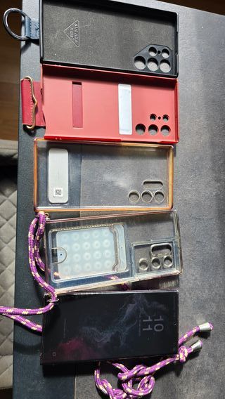 Samsung S22 Ultra 512GB burdeos.