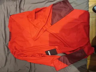 Camiseta Motocross Raven Naranja/Marrón