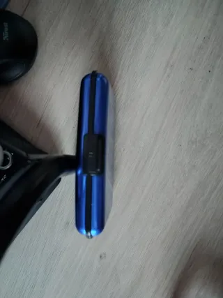 Tarjetero Metálico Azul