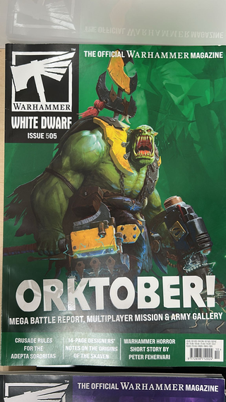 Revista White Dwarf Warhammer 505