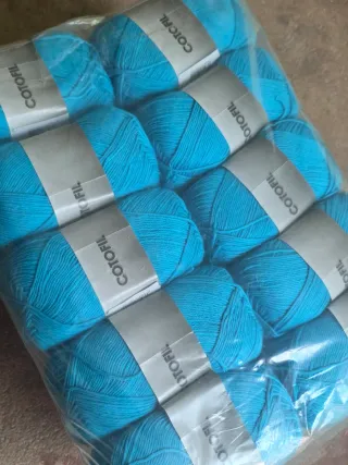 Ovillos Cotofil 100gr,grosor 1.8mm Paq ovillos 25€