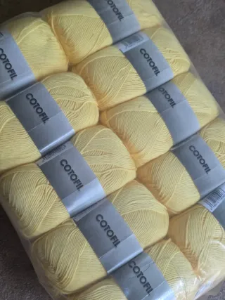 Ovillos Cotofil 100gr,grosor 1.8mm Paq ovillos 25€