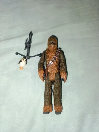 Figura Chewbacca con Porg Hasbro Ep. 8 3'75"