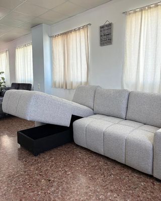 Sofá Nuvola Gris Tela