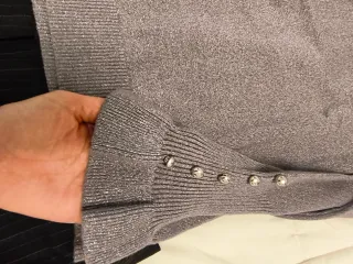 Set Yeszee pullover grigio p.+ Pantalone dritto