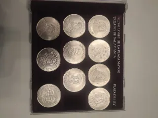 Medallas Plata Plaza Mayor Salamanca