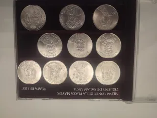 Medallas Plata Plaza Mayor Salamanca