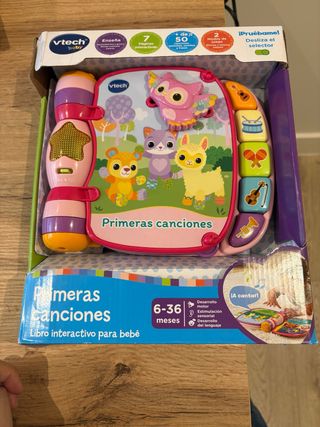 Libro Interactivo VTech Primeras Canciones